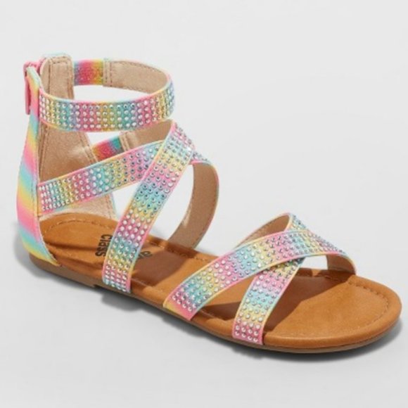 Janeane Embellished Gladiator Sandals - Art Class - Picture 2 of 4